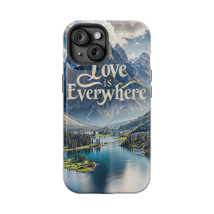 Mountainous Love Reflection - MagSafe Tough Case