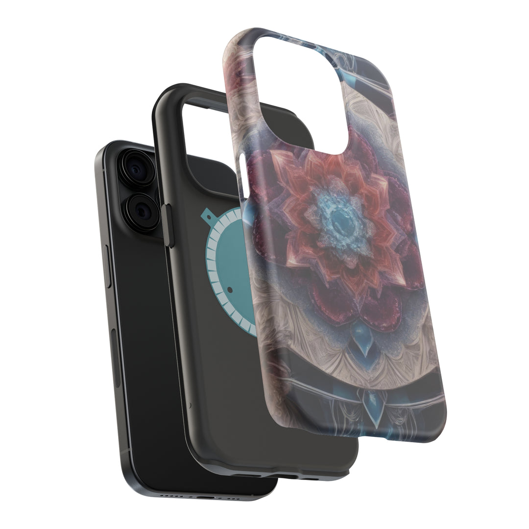 Symmetrical Crystal Bloom - MagSafe Tough Case