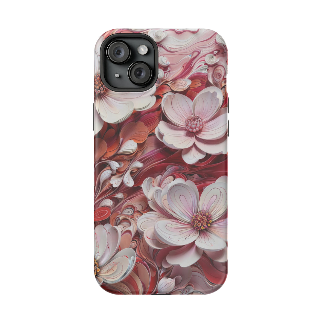 Swirling Floral Abundance - MagSafe Tough Case