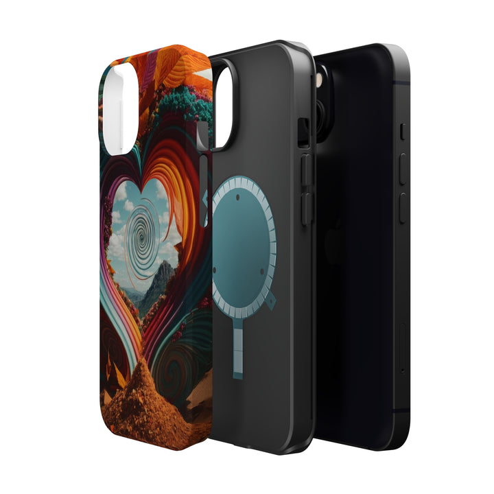 Desert Love Spiral - MagSafe Tough Case