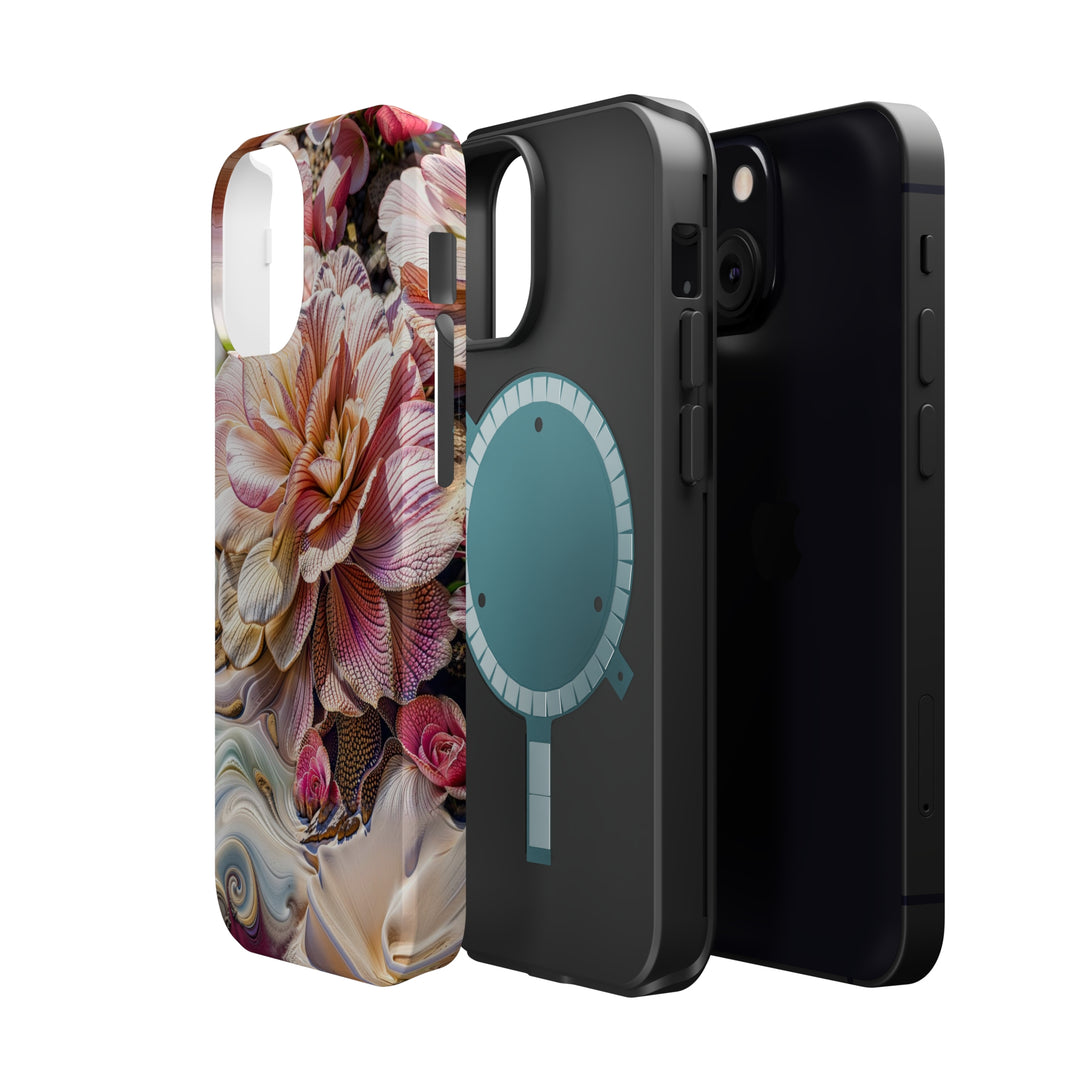 Floral Swirl Essence - MagSafe Tough Case