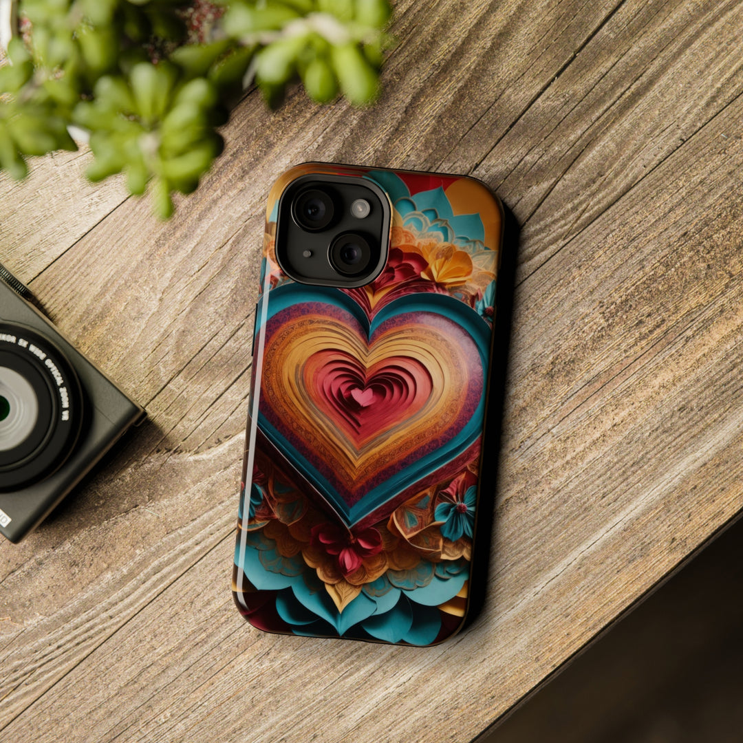 Infinite Layered Heart - MagSafe Tough Case