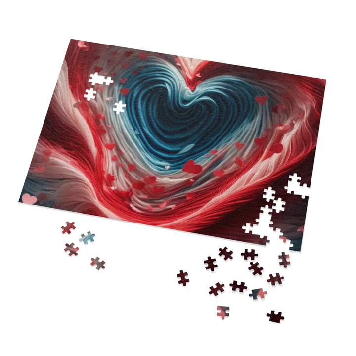 Swirling Heart Embrace - Jigsaw Puzzle (100, 252, 500, 1000 pieces)