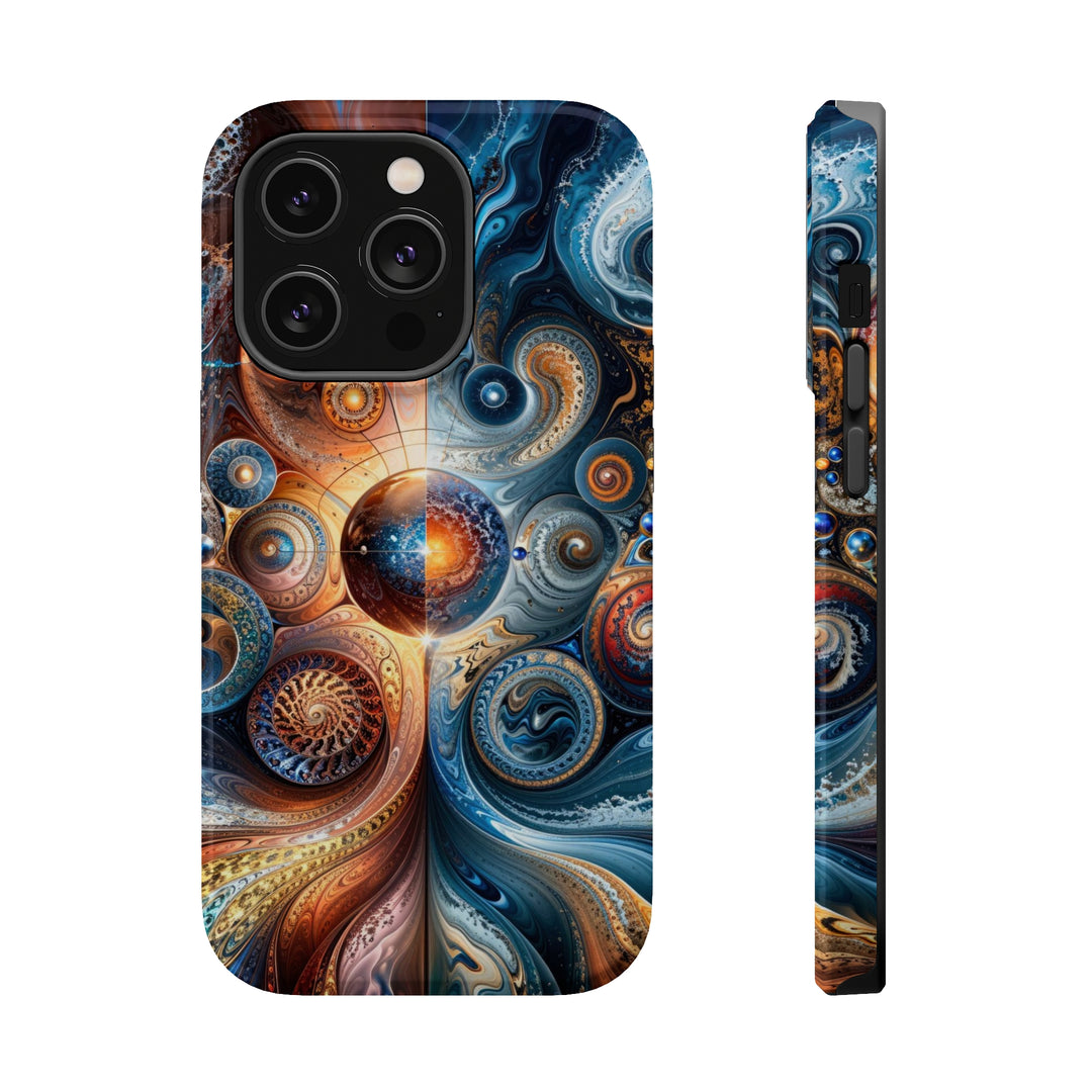 Cosmic Swirl Harmony - MagSafe Tough Case