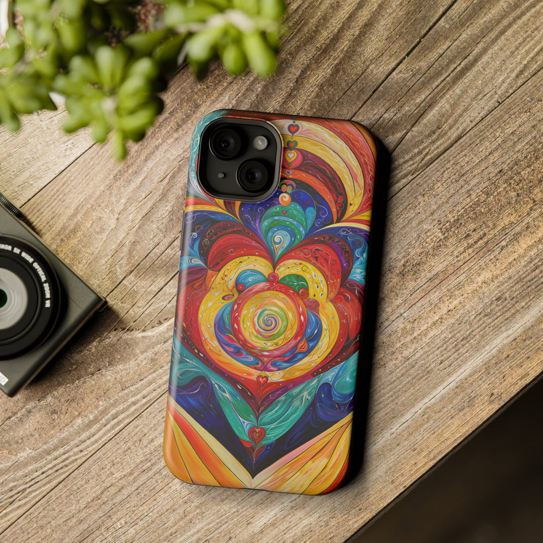 Vibrant Swirling Emotions - MagSafe Tough Case