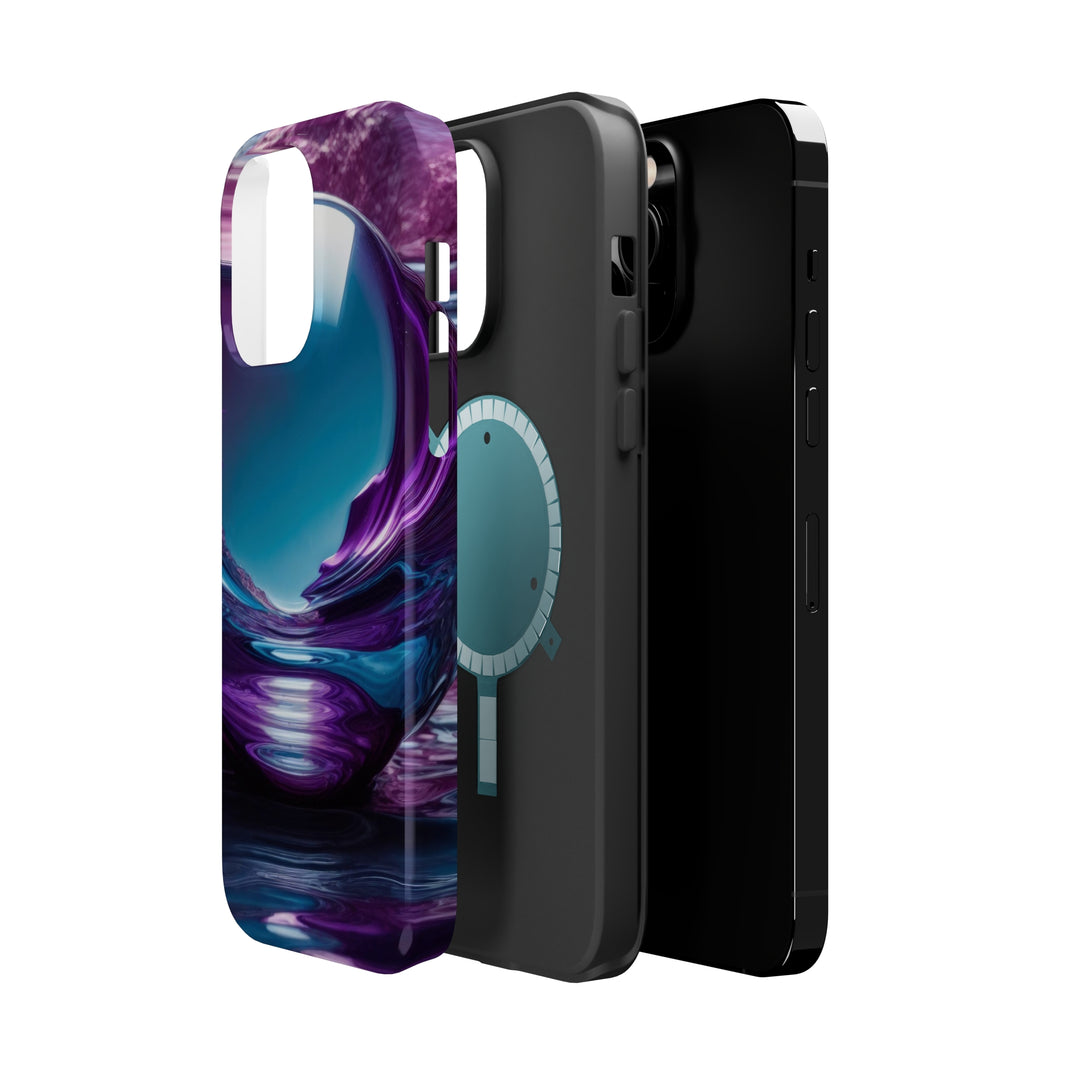 Spherical Amethyst Reflection - MagSafe Tough Case