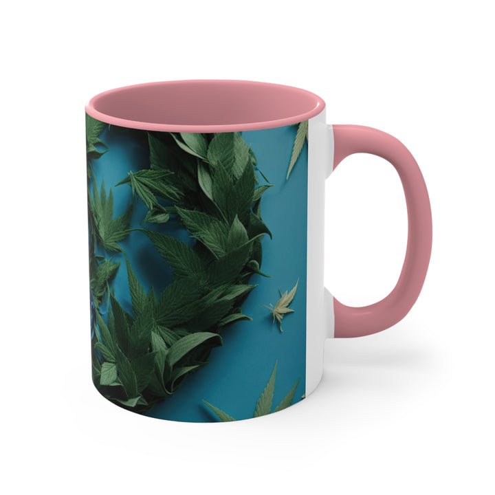 Botanical Dual Heart - Accent Coffee Mug