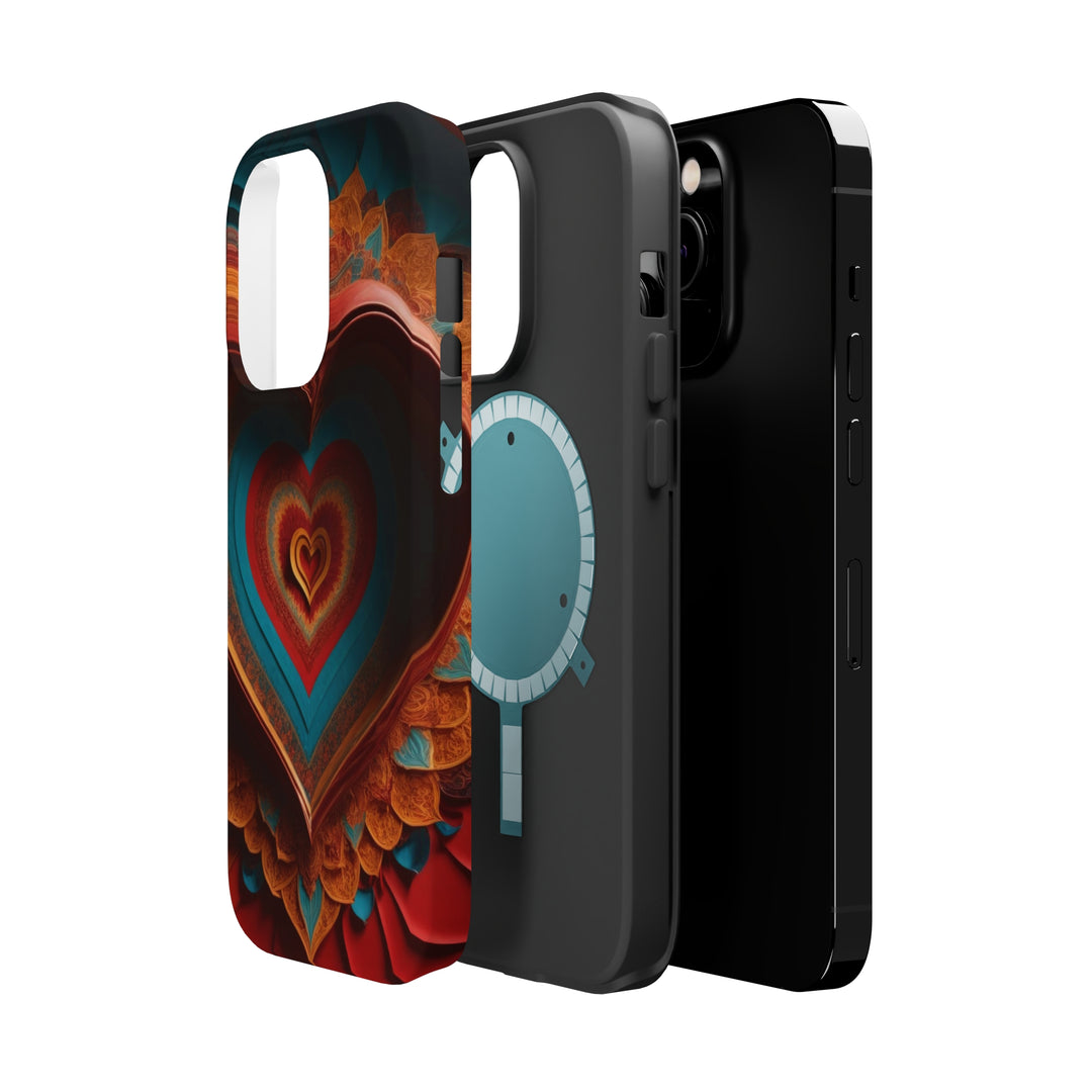 Infinite Layered Hearts - MagSafe Tough Case