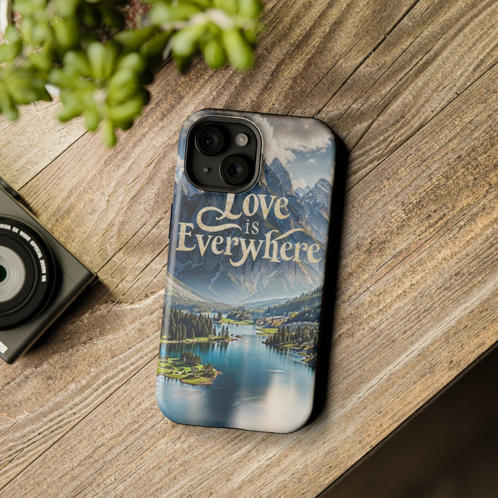 Mountainous Love Reflection - MagSafe Tough Case
