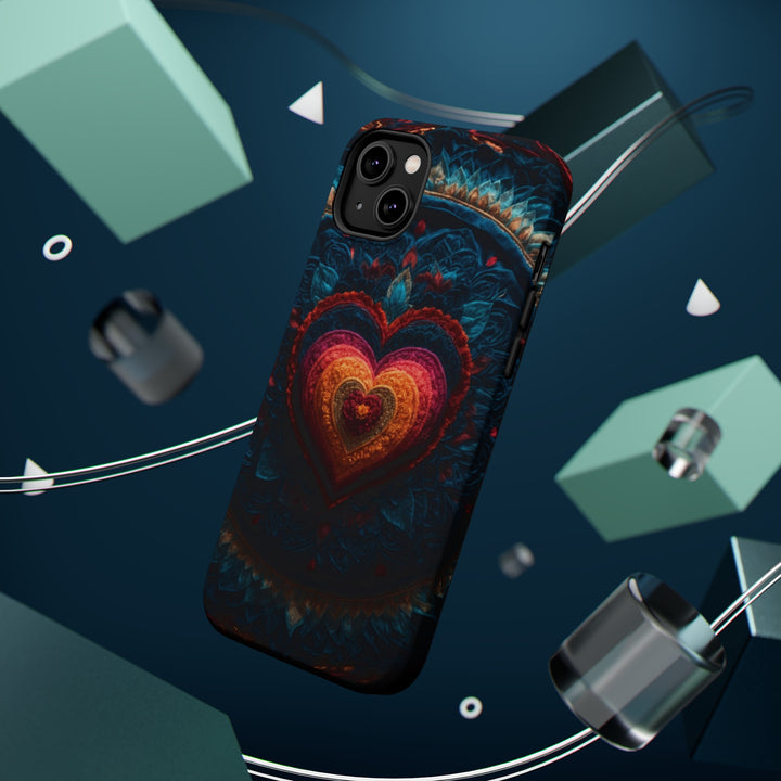 Nested Heart Tapestry - MagSafe Tough Case