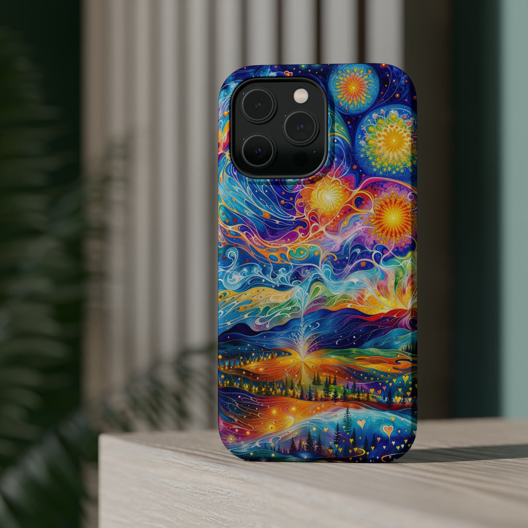 Cosmic Vibrant Landscape - MagSafe Tough Case