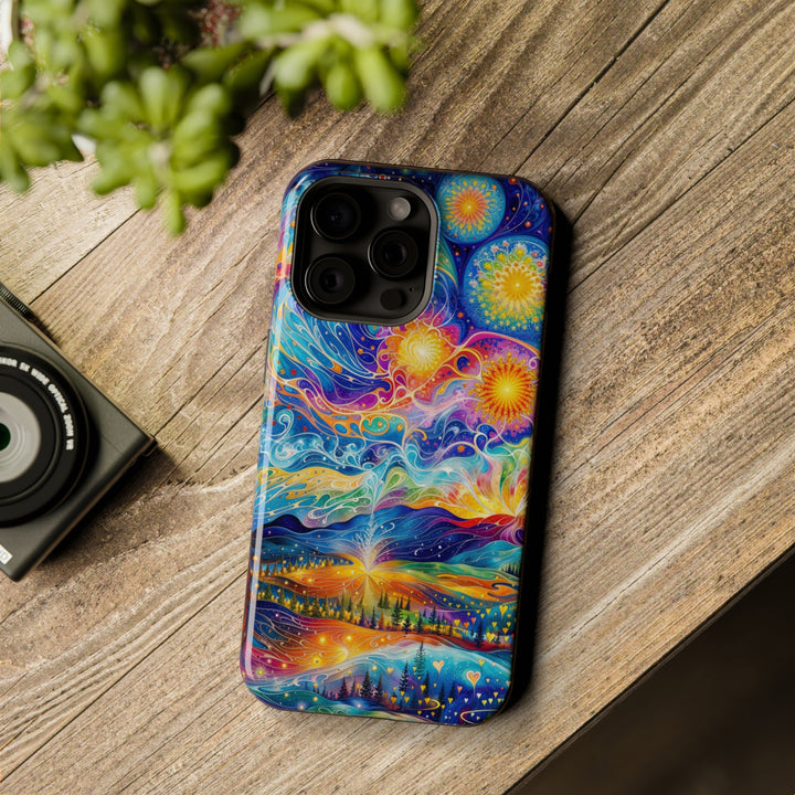 Cosmic Vibrant Landscape - MagSafe Tough Case