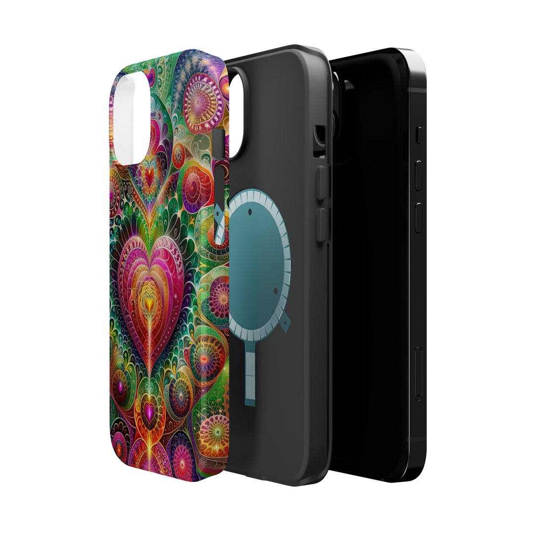 Kaleidoscopic Heart Symphony - MagSafe Tough Case