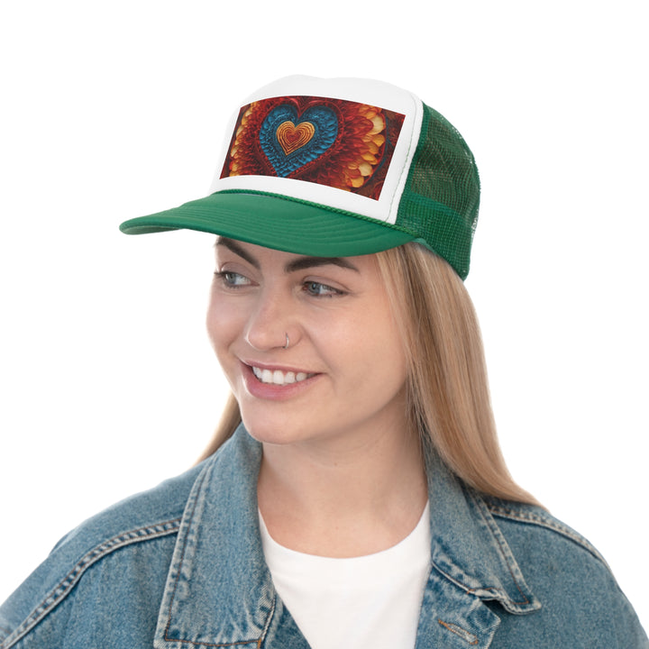 Vibrant Heart Layers - Trucker Hat