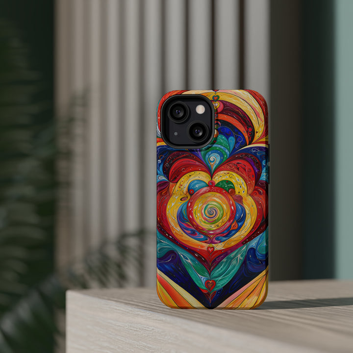 Vibrant Swirling Emotions - MagSafe Tough Case