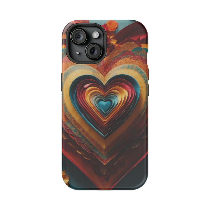 Infinite Layered Hearts - MagSafe Tough Case