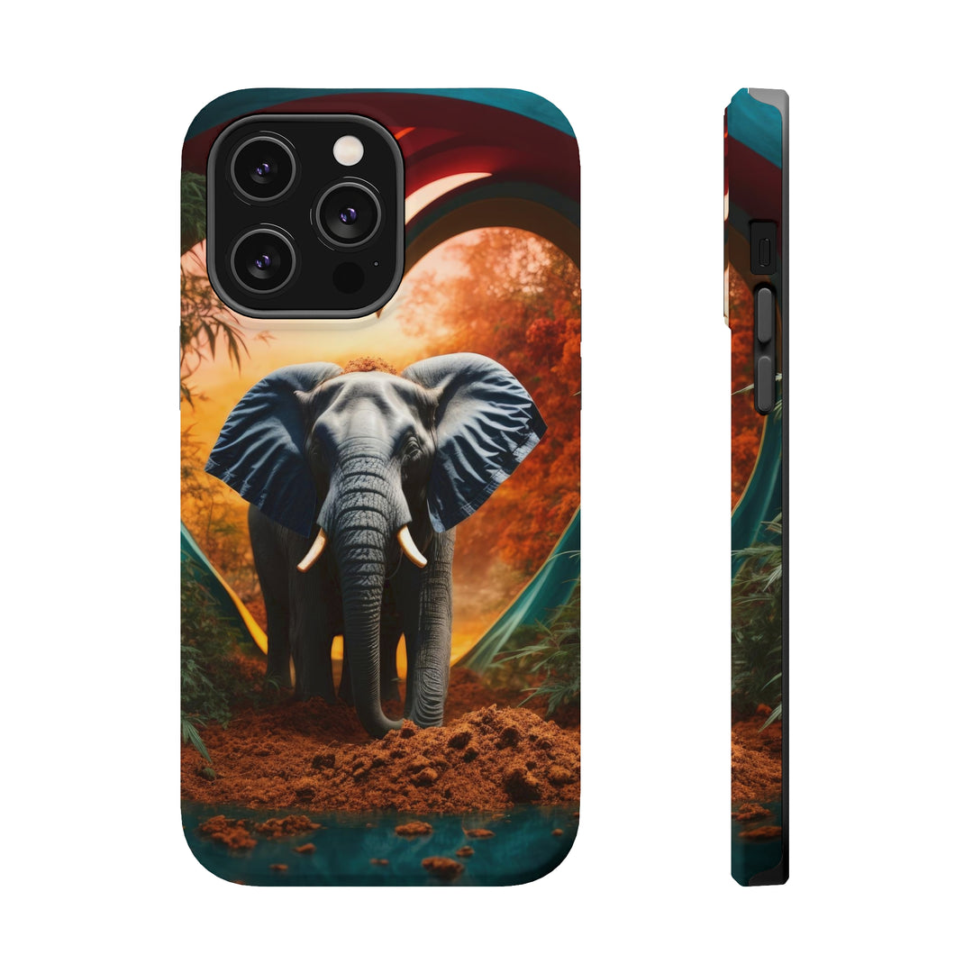 Heart Portal Elephant - MagSafe Tough Case