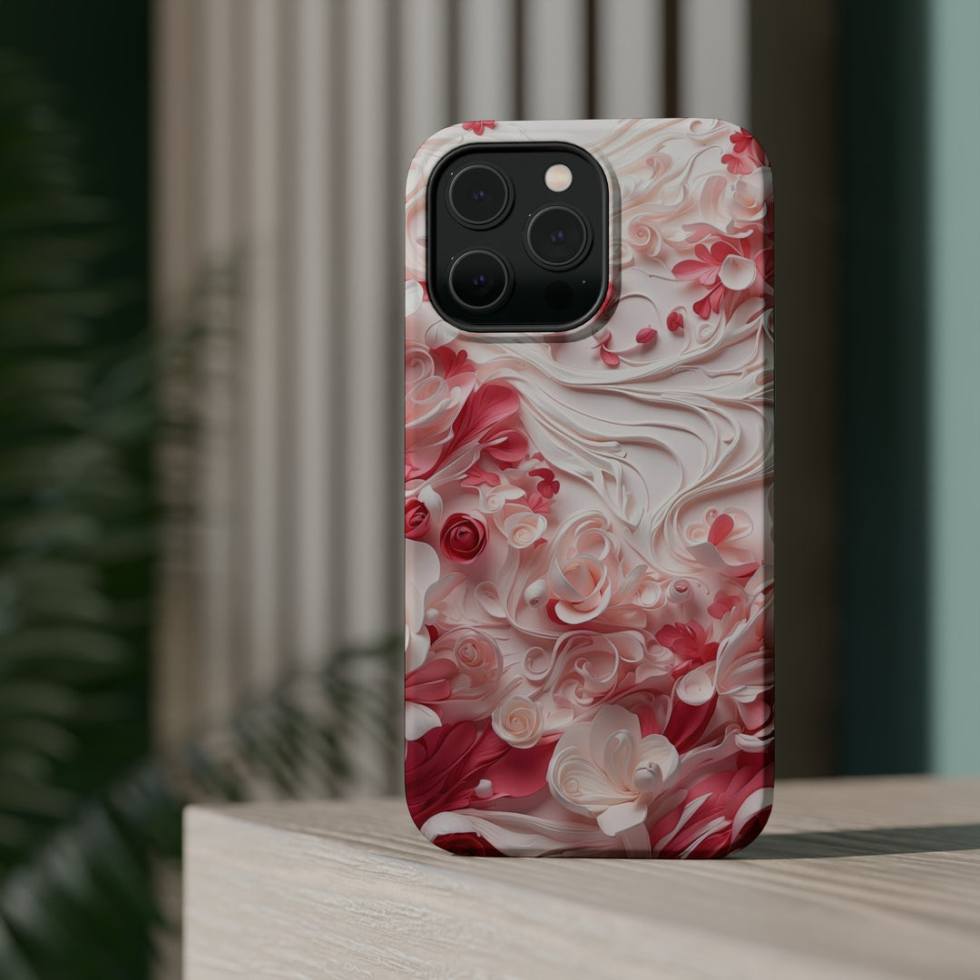 Floral Swirls Abstraction - MagSafe Tough Case