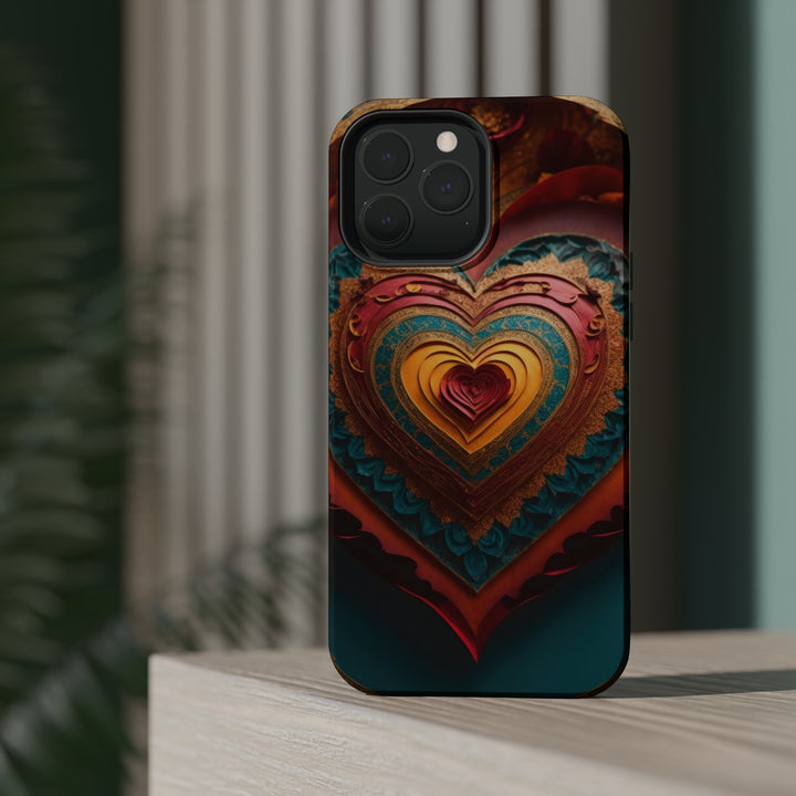 Intricate Heart Mandala - MagSafe Tough Case