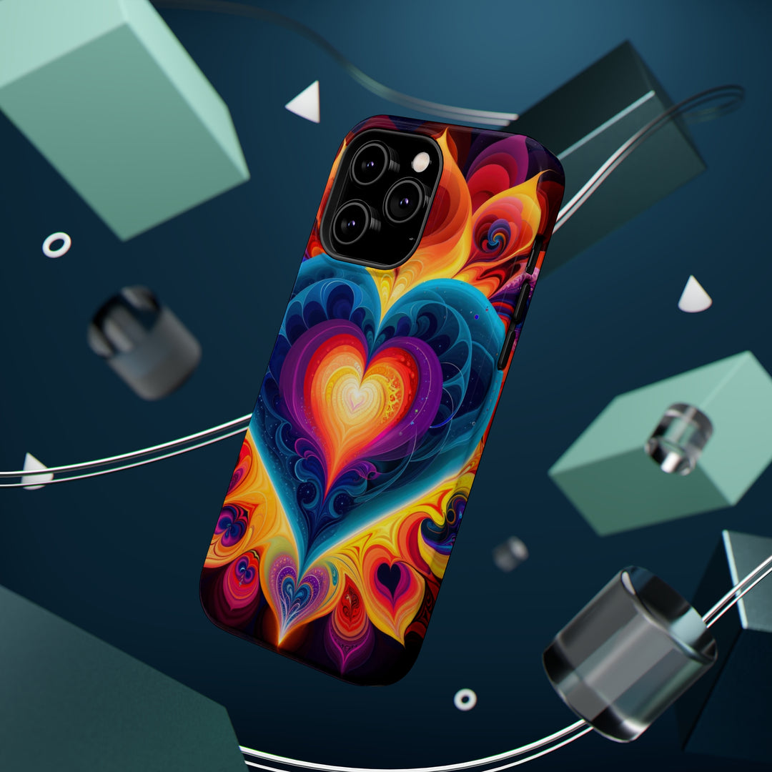 Cosmic Vibrant Heart - MagSafe Tough Case