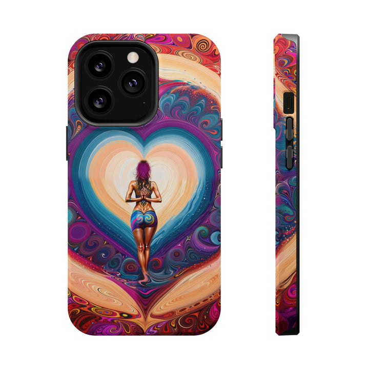 Cosmic Heart Vortex - MagSafe Tough Case