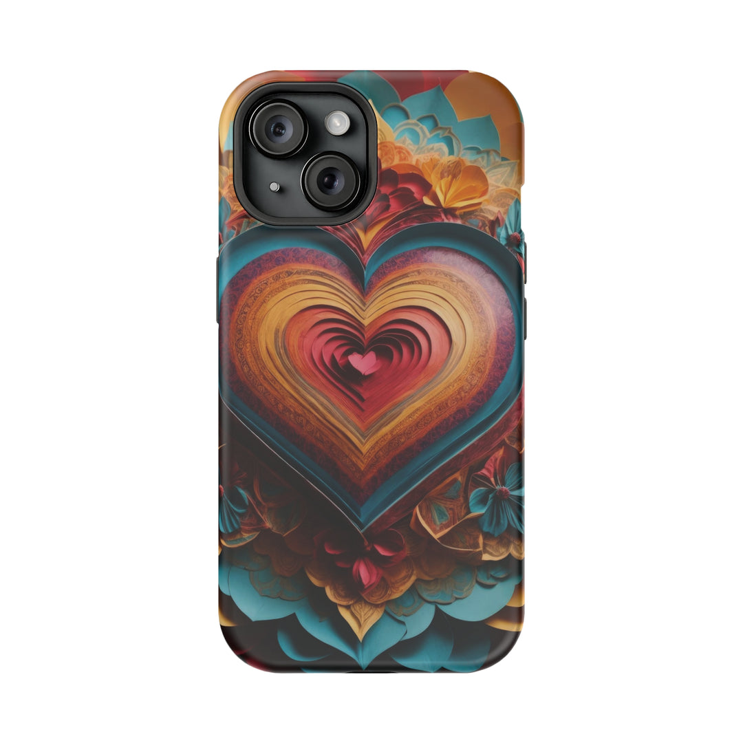 Infinite Layered Heart - MagSafe Tough Case