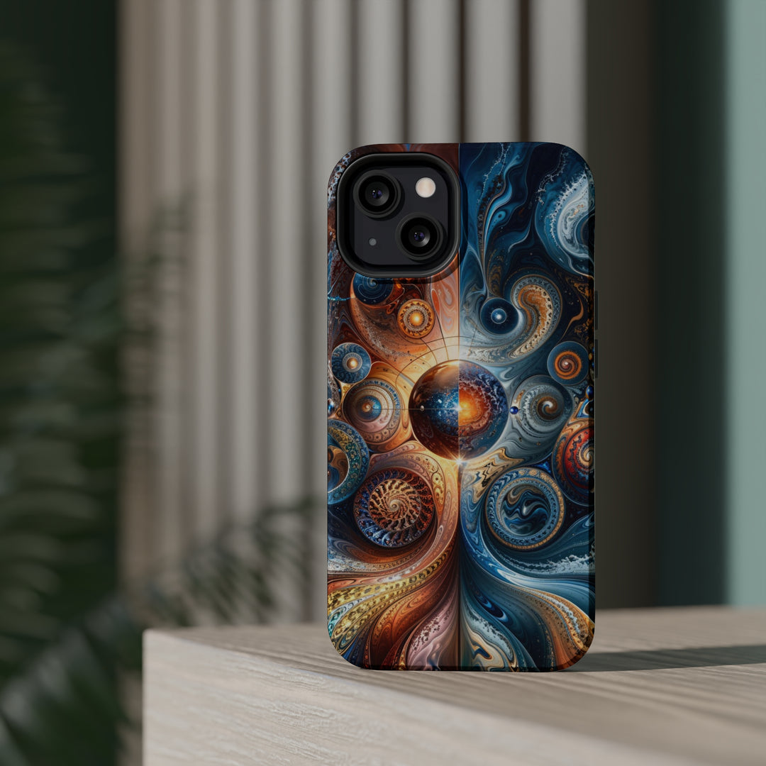 Cosmic Swirl Harmony - MagSafe Tough Case