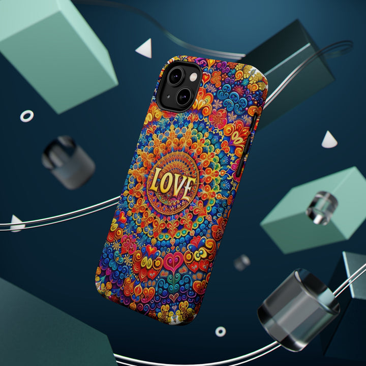 Vibrant Love Mandala - MagSafe Tough Case