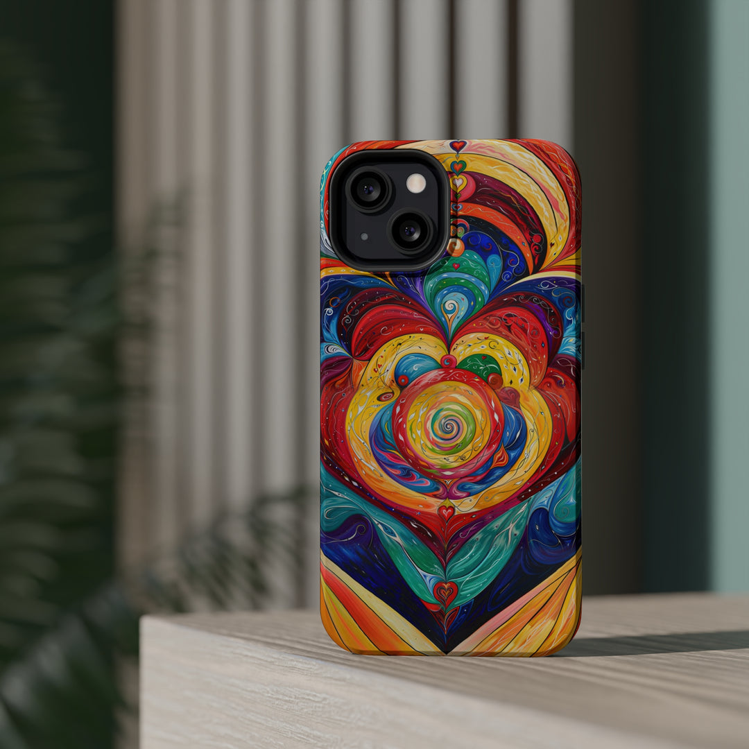 Vibrant Swirling Emotions - MagSafe Tough Case