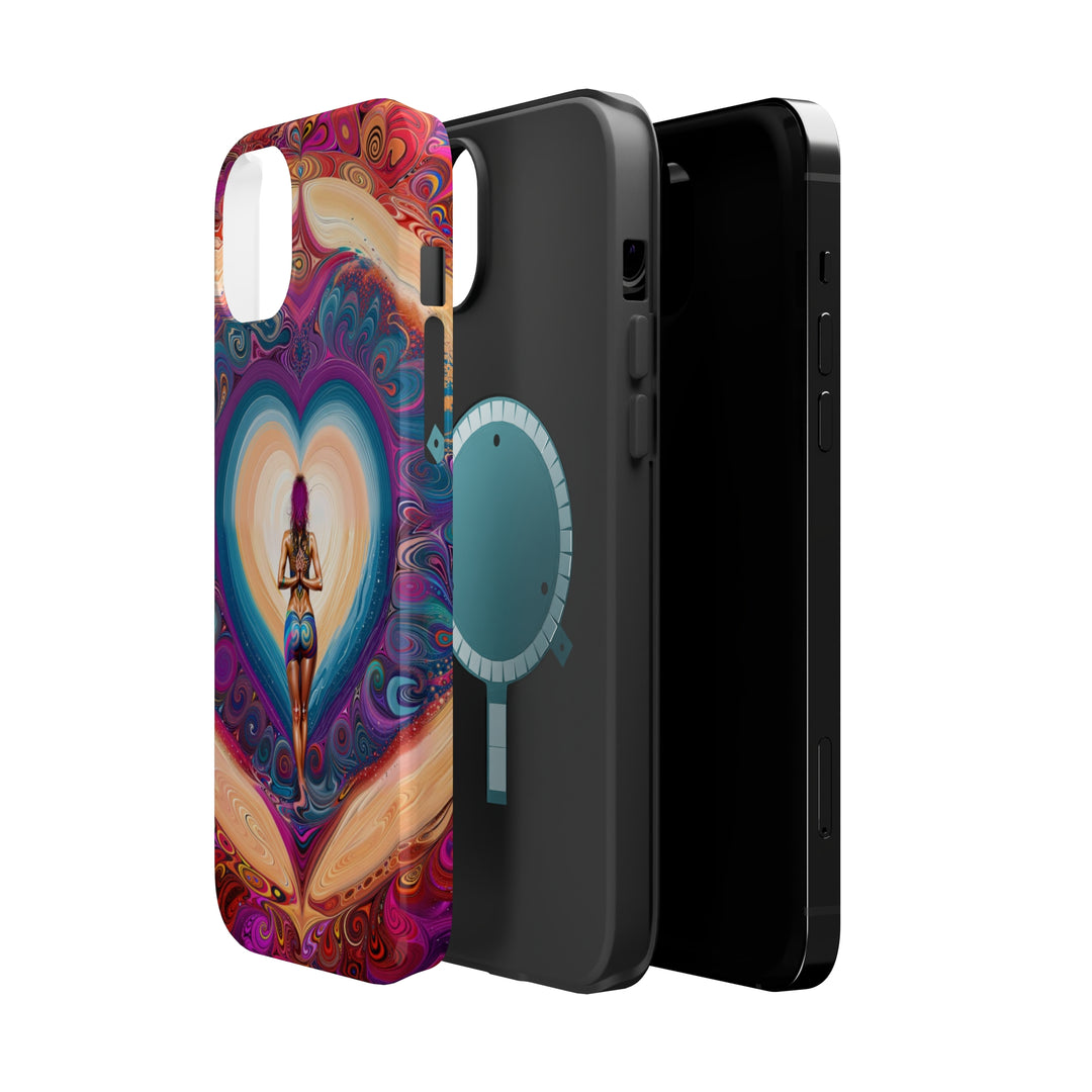 Cosmic Heart Vortex - MagSafe Tough Case