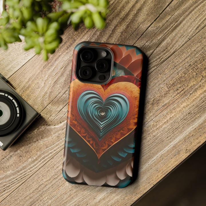 Layered Heart Artwork - MagSafe Tough Case