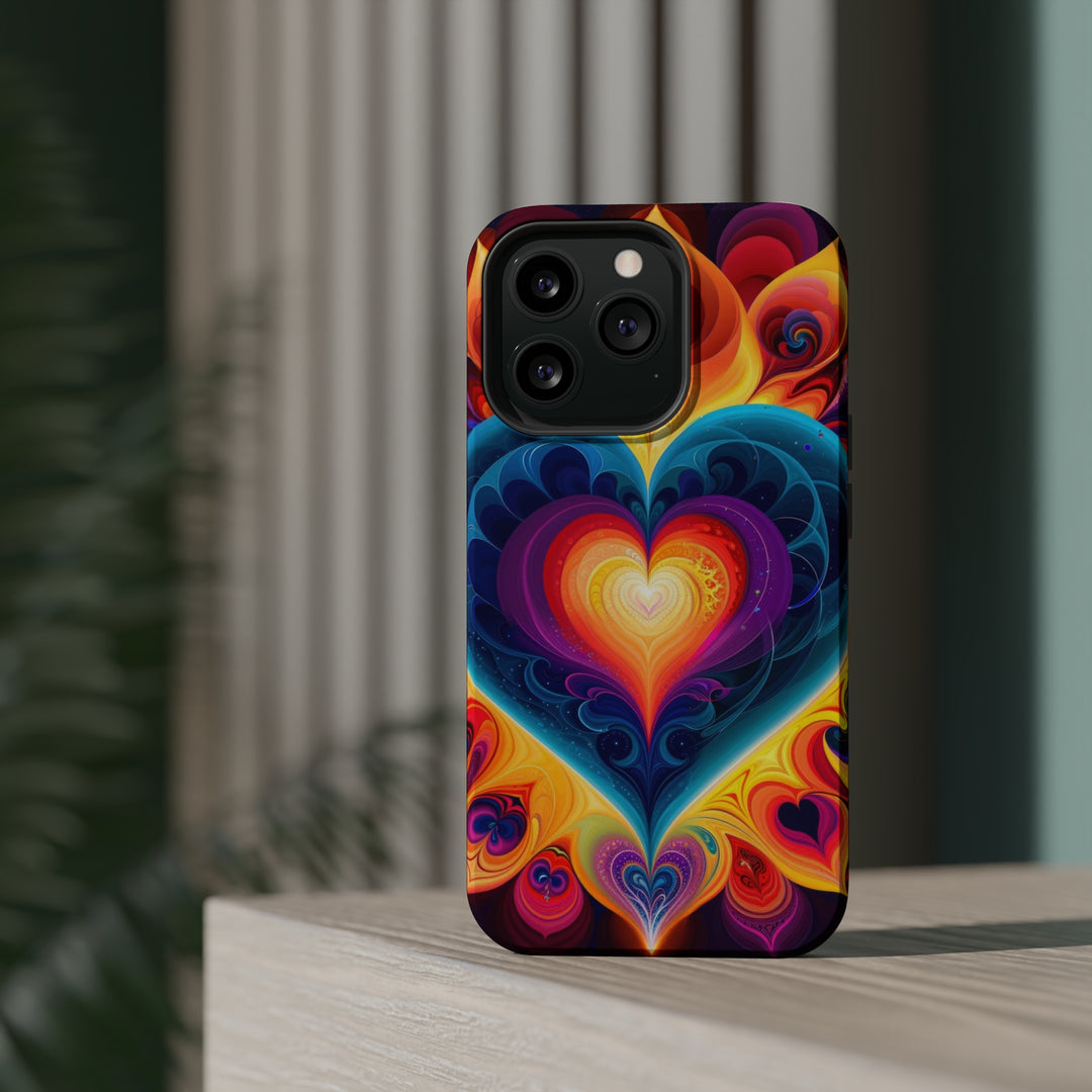 Cosmic Vibrant Heart - MagSafe Tough Case