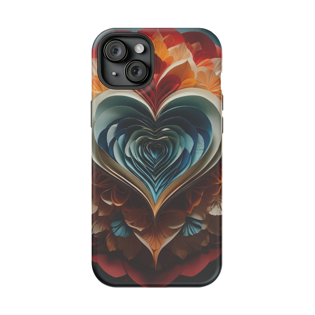 Blooming Heart Layers - MagSafe Tough Case