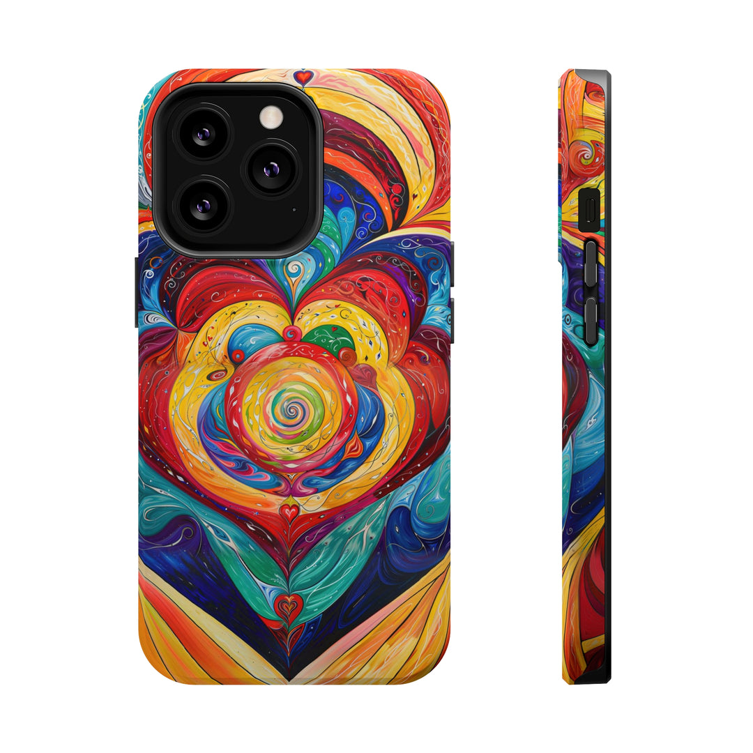 Vibrant Swirling Emotions - MagSafe Tough Case