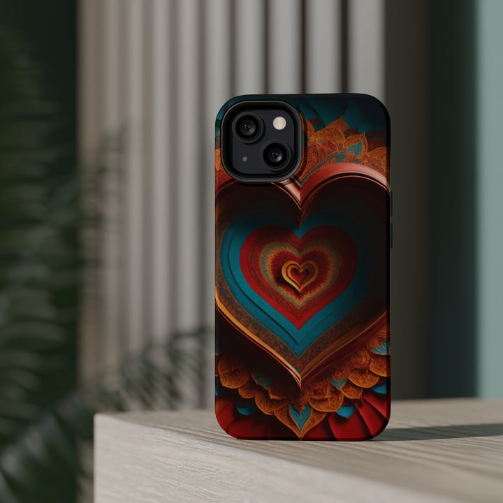 Infinite Layered Hearts - MagSafe Tough Case