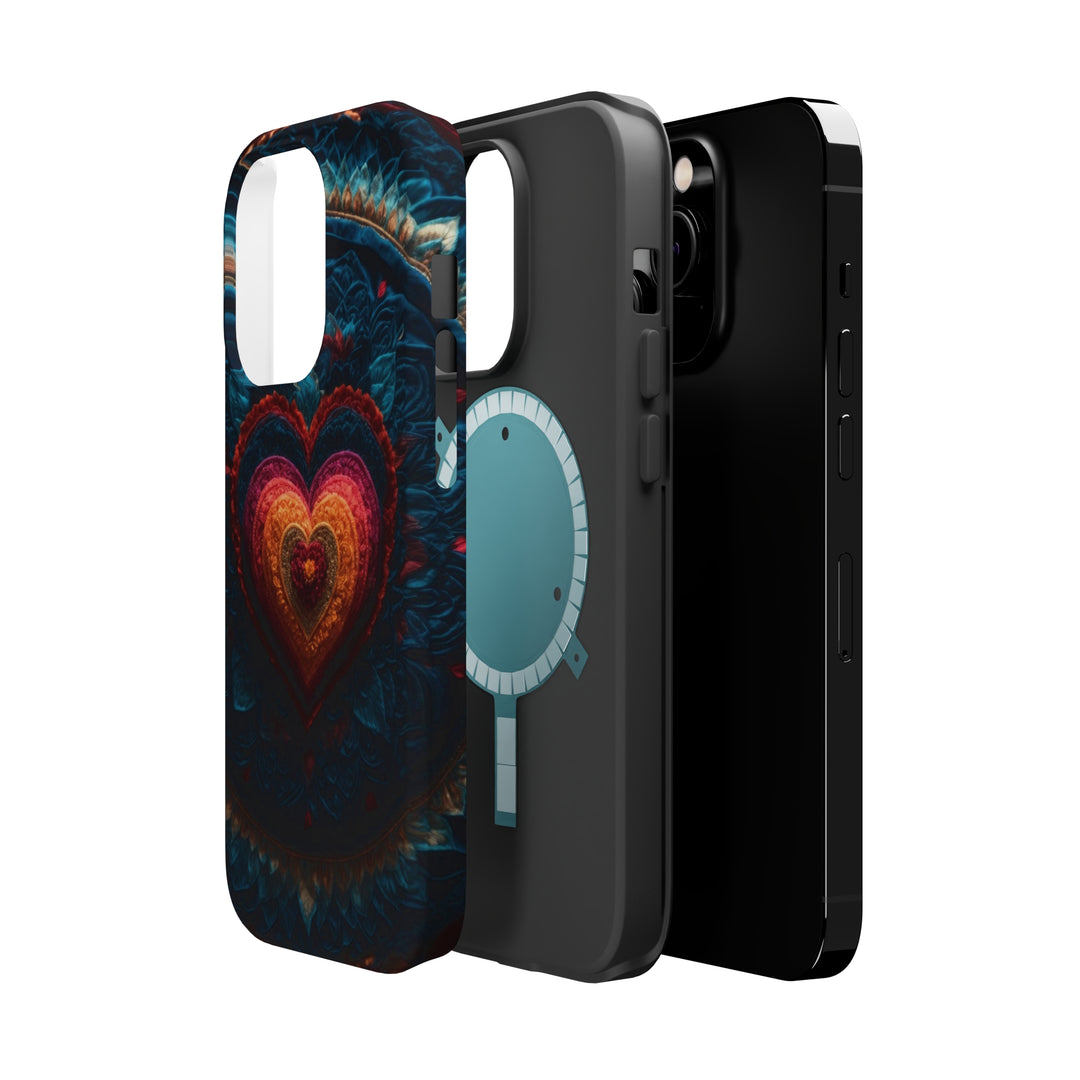 Nested Heart Tapestry - MagSafe Tough Case