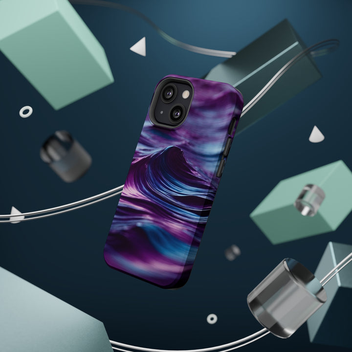 Purple Ocean Waves - MagSafe Tough Case