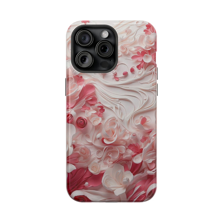 Floral Swirls Abstraction - MagSafe Tough Case