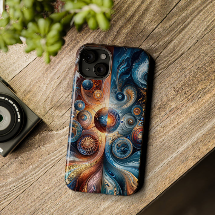 Cosmic Swirl Harmony - MagSafe Tough Case