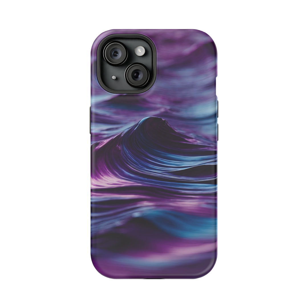 Purple Ocean Waves - MagSafe Tough Case