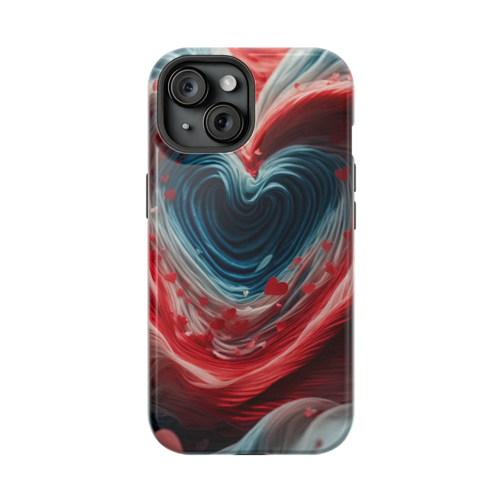 Swirling Heart Embrace - MagSafe Tough Case