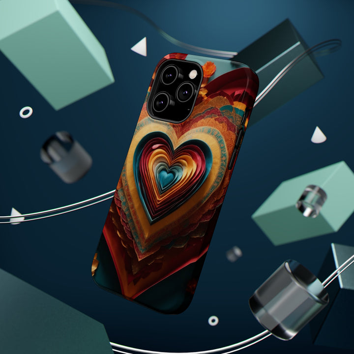 Infinite Layered Hearts - MagSafe Tough Case