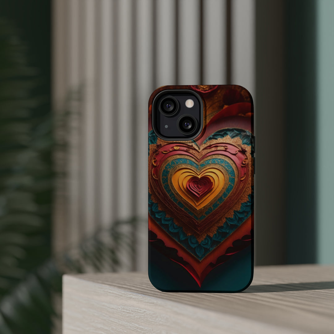 Intricate Heart Mandala - MagSafe Tough Case