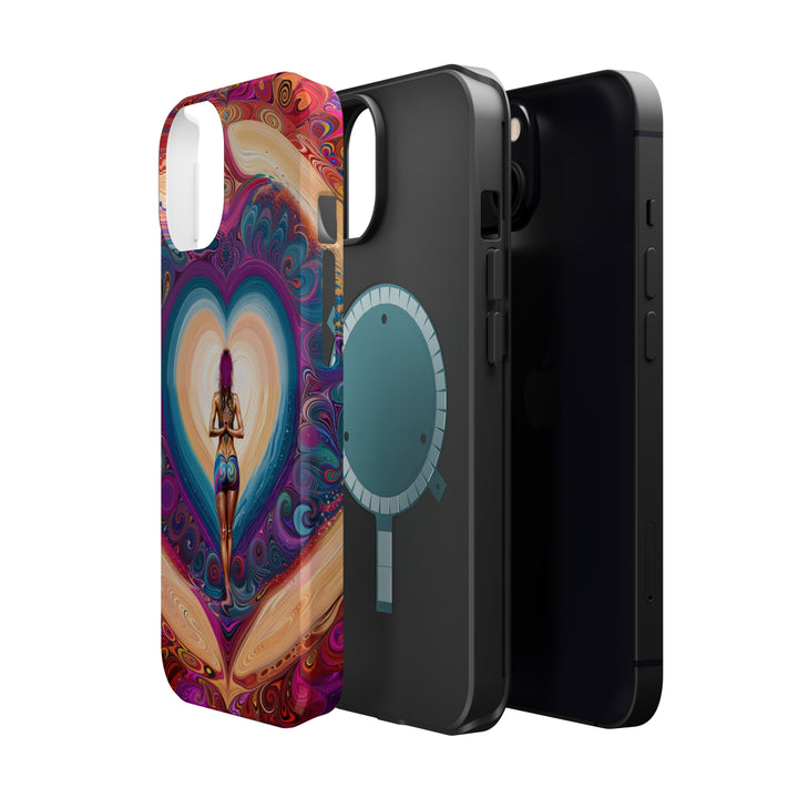 Cosmic Heart Vortex - MagSafe Tough Case