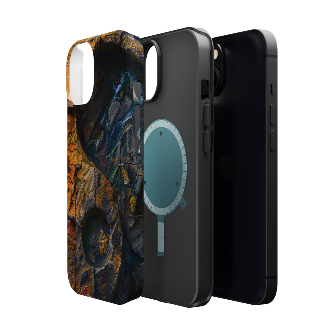 Autumn Geometric Contrast - MagSafe Tough Case