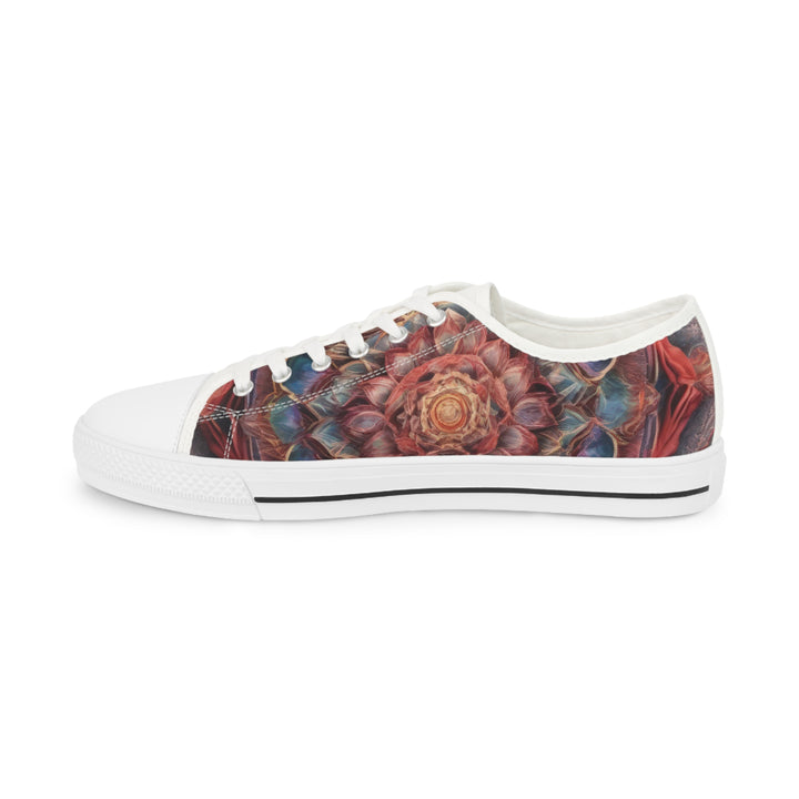 Ethereal Floral Mandala - Men's Lowtop Sneakers