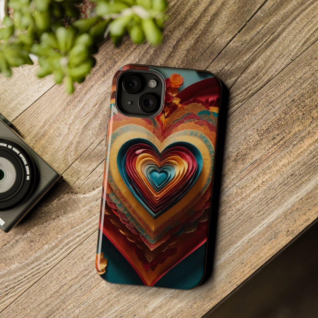 Infinite Layered Hearts - MagSafe Tough Case