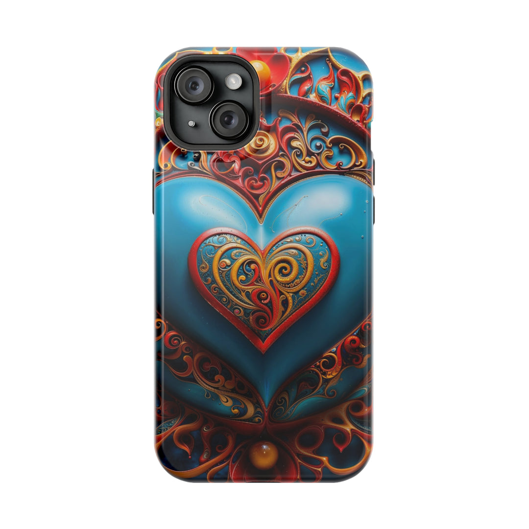 Ornate Heart Mandala - MagSafe Tough Case