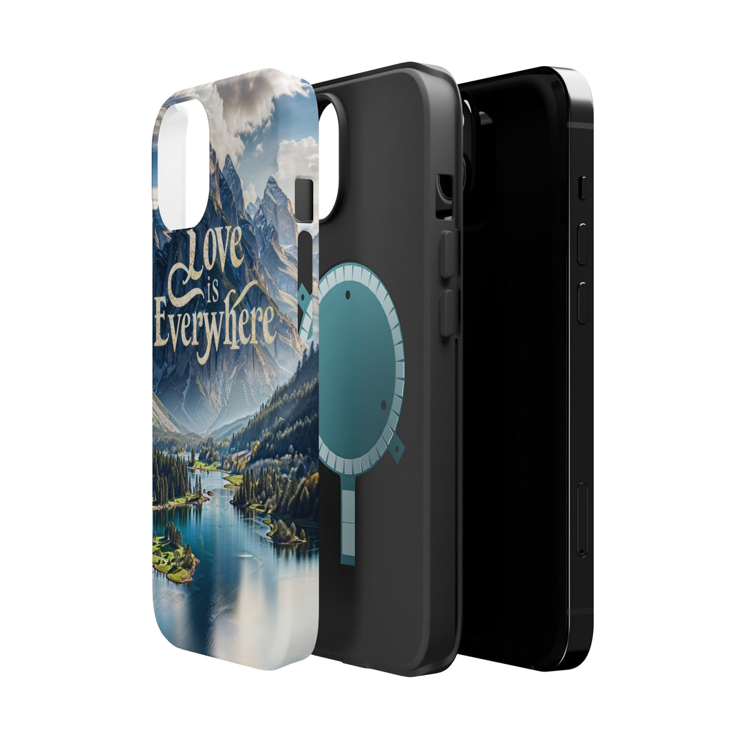 Mountainous Love Reflection - MagSafe Tough Case