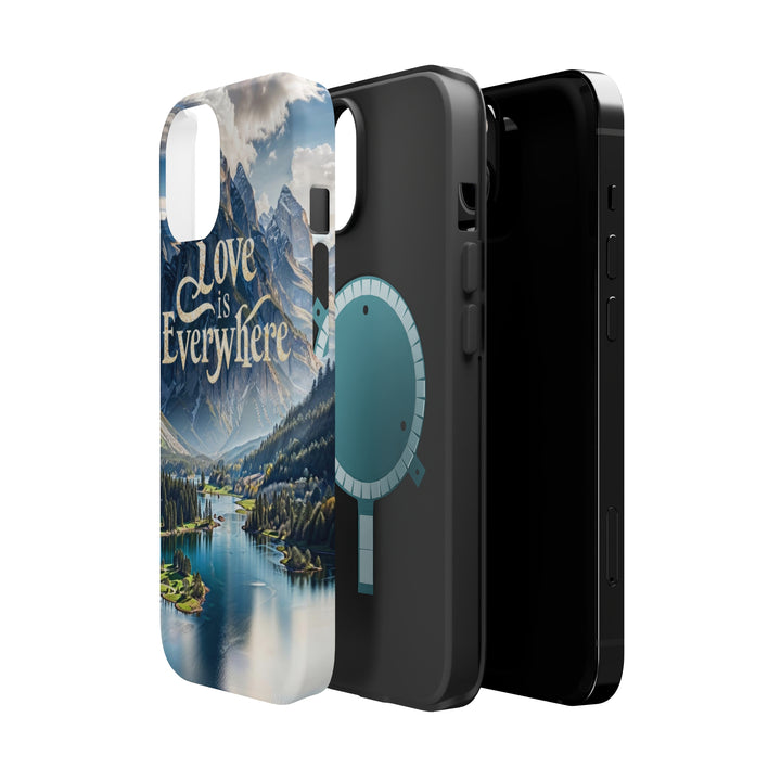 Mountainous Love Reflection - MagSafe Tough Case